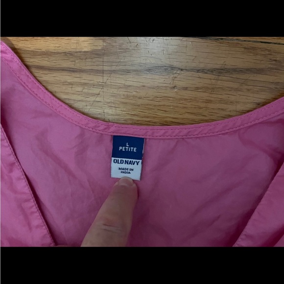 Old Navy Waist-Defined Puff-Sleeve Midi Dress - Picture 3 of 4